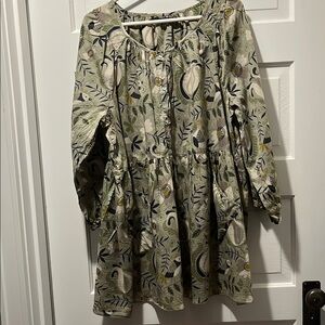 Gudrun Sjoden XL bird print tunic